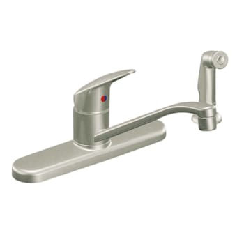 Image for CFG Cornerstone Kitchen Faucet Single Handle W/ Spray (Stainless Steel) from HD Supply