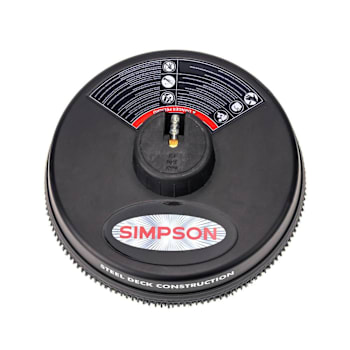 Simpson Universal 15-Inch Pressure Washer Surface Cleaner For Cold Water Use 1500-3700 Psi