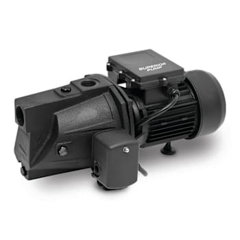 Superior Pump 1 HP Cast Iron Shallow Well Jet Pump