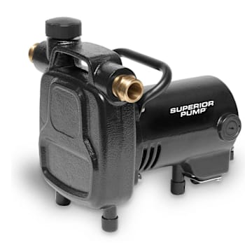 Superior Pump 1/2 HP Cast Iron, Water Transfer/Removal Non-Submersible Pump Kit
