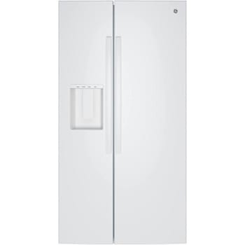 Image for GE 27.9 Cu. Ft. Side-By-Side Refrigerator w/ Extra Tall Dispenser In-Door White from HD Supply