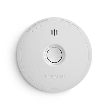 BRK Carbon Monoxide Alarm With 9V Battery Backup, Hardwired