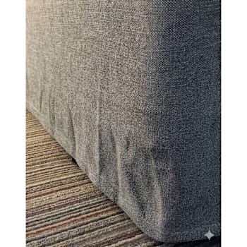 RESIDENCE INN Tema Bed Wrap GUNMETAL DOUBLE 54"Wx80"L x15" Solid Base Case Of 6