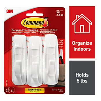 Command™ Large Utility Hook Value Pack 17003-3ES Case Of 36