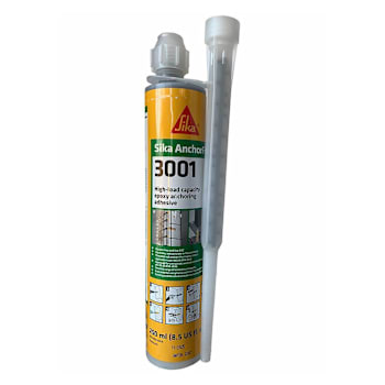 Sika Anchorfix-3001 100% Pure Epoxy, 8.5 Oz.