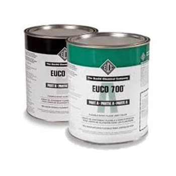 Sika Euclid Euco 700 2-Component Semi-Rigid Floor Joint Filler Gray, 2 Gallon