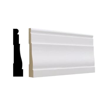 Reso 11/16" x 3-1/4" x 99" Primed Finger-Joined Pine Casing Molding, 3 Pieces