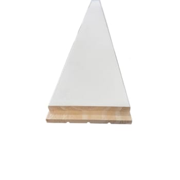 Reso 5/8"x4-5/8"x82" Primed Finished 4-Sides FJ Pine Door Jamb, 10 Pieces