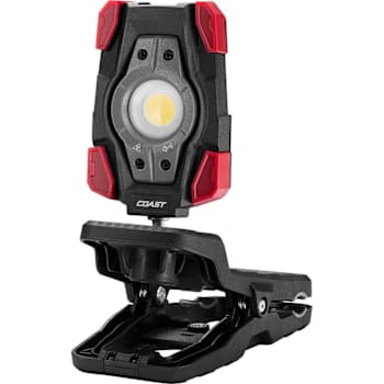 Coast Products CL10R Rechargeable Dual Power Clamp Light, 1000 Lumen