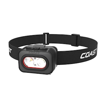 Coast Products RL5 Dual Power LED Headlamp, 550 Lumen