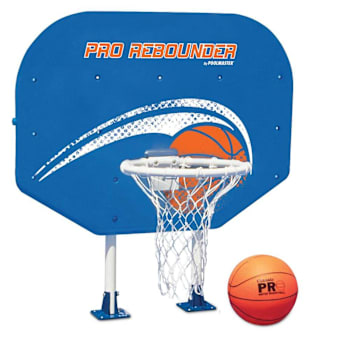 Poolmaster 72774 Pro Rebounder Poolside Basketball Game With Perma-Top Mounts