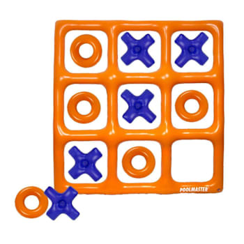Poolmaster Floating Tic Tac Toe Game For Swimming Pool Game Or Backyard Game
