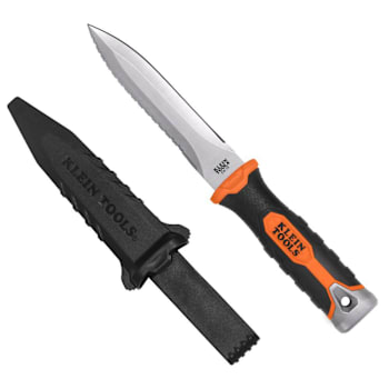 Klein Tools Double-Edged Duct Knife, 5-1/2"