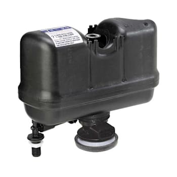 SLOAN FLUSHMATE TANK UNIT CENTER PUSHBUTTON M101526F3B