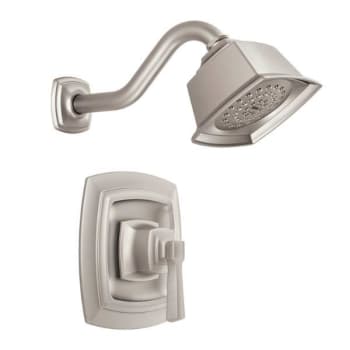 Moen Boardwalk Brushed Nickel Posi-Temp 1-Handle 1.75 GPM Eco Performance Shower Trim Kit