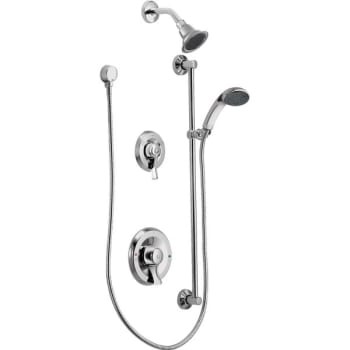 Image for Moen® Commercial Chrome Posi-Temp™ Shower System, 2.5 GPM Showerhead w/ Hand Shower from HD Supply
