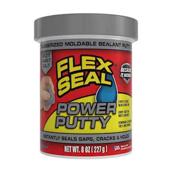 Flex Seal Power Putty, Gray, 8 Oz., Case Of 8