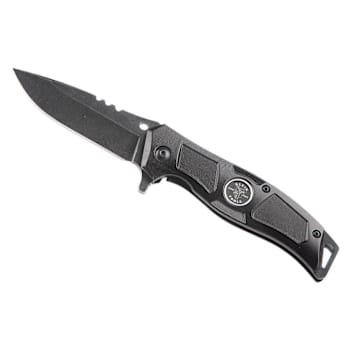 Klein Tools Electrician's Bearing-Assisted Open Pocket Knife
