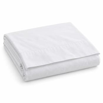 Golden Mills T-130 Muslin White Flat Sheet Twin 66"x104" Case Of 60