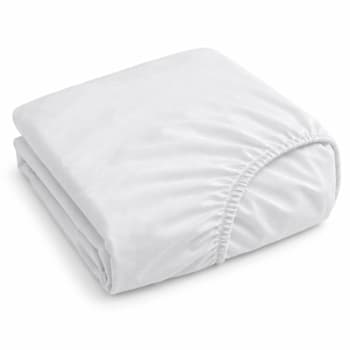 Golden Mills T-130 Muslin White Fitted Sheet Twin XL 36"x84"x10" Case Of 60