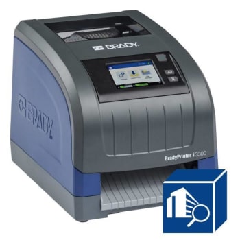 Image for Brady® Bradyjet™ I3300 Industrial Label Printer With Workstation Sfid Software from HD Supply