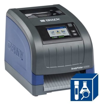 Image for Brady® BradyJet™ I3300 Industrial Label Printer With Workstation Lab Software from HD Supply