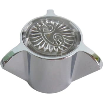 Image for Replacement For Sayco Cold Faucet Handle Chrome Finish 1-1/2" Height from HD Supply