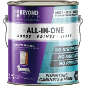 Image for Beyond Paint 1 Gallon All-In-One Refinishing Paint In Licorice from HD Supply
