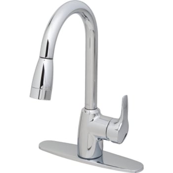 Image for Cleveland Faucet Group Baystone™ 1.5 GPM Traditional Kitchen Faucet (Chrome) from HD Supply