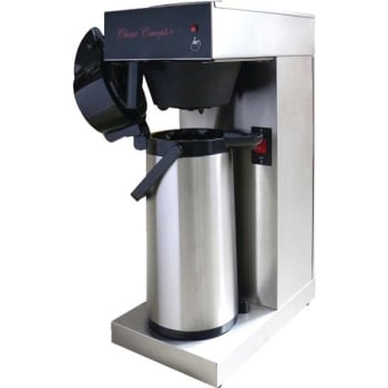 Image for Lodging Star Commercial Coffee Brewer, 1450-Watt, Black Brew Chamber from HD Supply