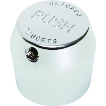 Image for Chicago Faucets MVP Push Button Handle Chrome from HD Supply