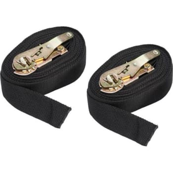 Image for Brady® Lockable Ratchet Straps 26 Ft Wraps Up To 8 Ft. Diameter Package Of 2 from HD Supply