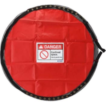 Brady® Confined Space Solid Lockable Cover Size Large