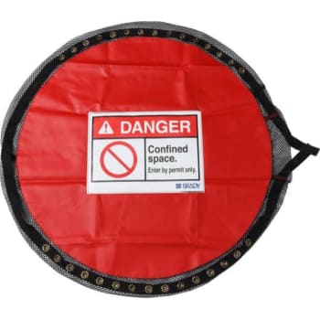 Image for Brady® Confined Space Solid Lockable Cover Size Small from HD Supply