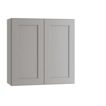 Image for Newport Pearl Gray Painted Plywood Shaker Assembled Wall Kitchen Cabinet Soft Close 30 In. W X 12 In. D X 30 In. H from HD Supply