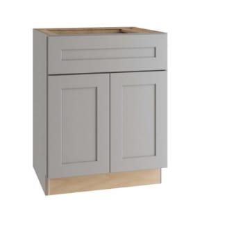 Image for Newport 30 In. W X 24 In. D X 34.5 In. H Assembled Plywood Sink Base Kitchen Cabinet In Pearl Gray With Soft Close from HD Supply
