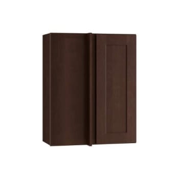 Image for Newport 24 In. W X 12 In. D X 30 In. H Assembled Plywood Blind Wall Kitchen Cabinet In Manganite With Soft Close LH from HD Supply