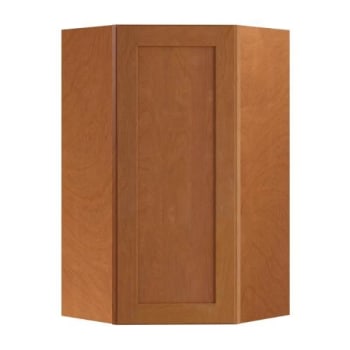Image for Newport 20 In. W X 12 In. D X 36 In. H Assembled Plywood Diagonal Wall Kitchen Cabinet In Cinnamon With Soft Close from HD Supply