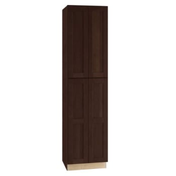 Image for Newport 24 In. W X 24 In. D X 96 In. H Assembled Plywood Pantry Kitchen Cabinet Manganite With Soft Close from HD Supply