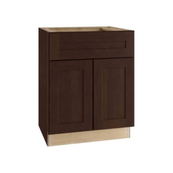 Image for Newport 24 In. W X 24 In. D X 34.5 In. H Assembled Plywood Base Kitchen Cabinet In Manganite With Soft Close from HD Supply