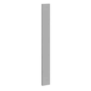 Newport 6 In. W X 0.75 In. D X 30 In. H Solid Wood Kitchencabinet Filler In Pearl Gray