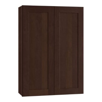 Image for Newport 24 In. W X 12 In. D X 42 In. H Assembled Plywood Wall Kitchen Cabinet In Manganite With Soft Close from HD Supply