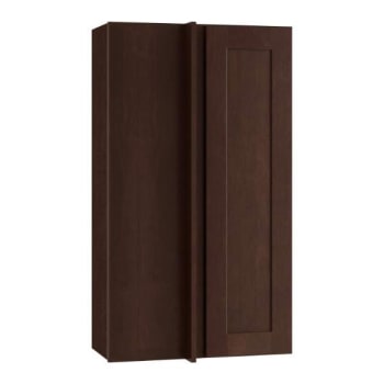 Image for Newport 24 In. W X 12 In. D X 36 In. H Assembled Plywood Blind Wall Kitchen Cabinet In Manganite With Soft Close LH from HD Supply