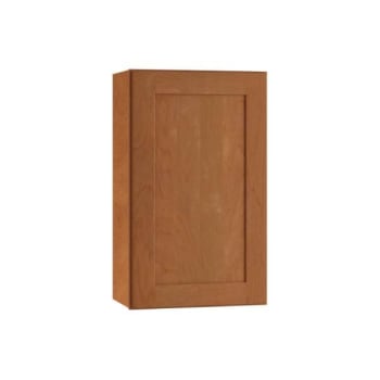 Image for Newport 21 In. W X 12 In. D X 30 In. H Assembled Plywood Wall Kitchen Cabinet In Cinnamon With Soft Close from HD Supply