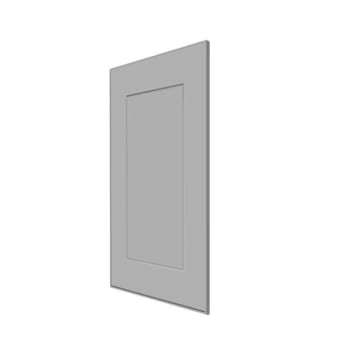 Ideal Cabinetry Tiverton Assembled 23.8x34.5x0.75 Base End Panel In Pebble Gray