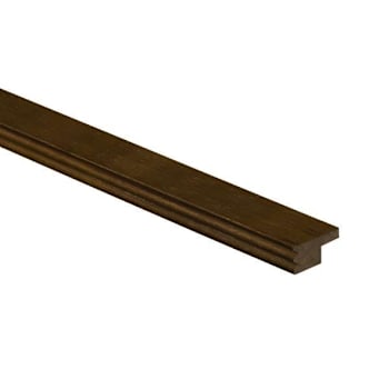 Newport 96 In. W X 2 In. D X 1 In. H Solid Wood Kitchen Cabinet Beaded Light Rail Molding In Manganite