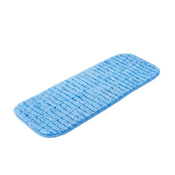 Image for Renown 11 In. Scrub Microfiber Wet Mop Pad, Blue, Package Of 3 from HD Supply