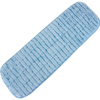 Maintenance Warehouse® 11 in Scrub Microfiber Mop Pad (3-Pack) (Blue)