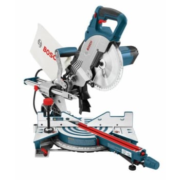 Bosch 12 Amp 8-1/2 In Corded Compound Sliding Single-Bevel Miter Saw