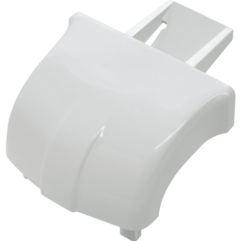Image for Ge Door Shelf Bar End Cap White from HD Supply